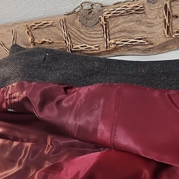 Men's Classic Gray Overcoat 100% Pure Wool - Picture 13 of 14